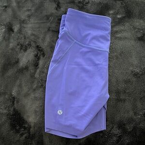 lululemon athletica Vibrant Purple Bike Shorts